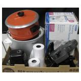 Box Lot - Office Supplies, Cookware & More