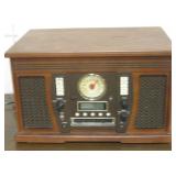 AM/FM/Cassette/CD/Record Player - Powers Up
