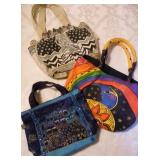Lot of Vtg/Newer Laurel Burch Purses