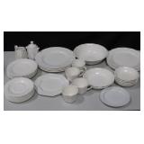 White Ceramic Plates, Bowls, Cup & More