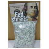 NIP Bag Of Fed Shreds - Shredded US Currency
