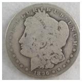 1896-O Silver Morgan Dollar - New Orleans Minted