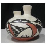 5" Tall Vintage Hopi Signed Pot