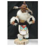 13" Tall Navajo Mudhead Kachina - Signed