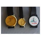 3 Wrist Watches - 1 Disneyland & 2 Olympic