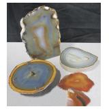 Polished Stone Slabs - 1 Turned Into Clock