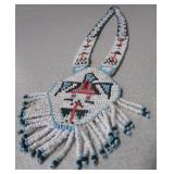 Beaded Native American Thunderbird Necklace