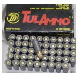 Box Of 50 TulAmmo 9mm Luger Ammo Cartridges