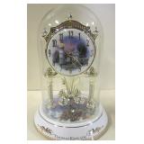 9" Thomas Kinkade Mantle Clock