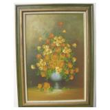 Framed Still Life Painting 32" x 44"