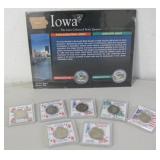 Lot Of 9 Miscellaneous Uncirculated State Quarters