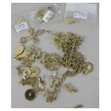Miscellaneous Gold Toned Jewelry - 75 Grams