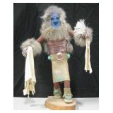 13" Tall Medicine Man Navajo Kachina - Signed