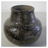 8" Tall Handmade Ceramic Bowl - Signed