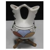 Kuticka Wedding Vase Isleta on Wood Stick Base