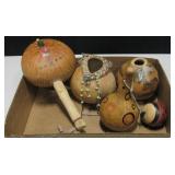 Native American Gourd Items - Rattle & More