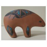 3" Acoma Pottery Bear - Signed