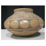 3.5" Tall Vtg Native American Bowl - Signed