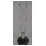 9.25" Bud Vase w/ Weighted Sterling Silver Base
