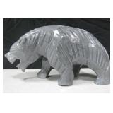 5" Tall Carved Stone Bear Statue