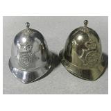2 Metropolitan Police Helmet Bells - 2.25" Tall