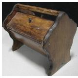 Vintage Wood Storage Box w/ Handle