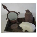 Bear AniPuzzle, Carved Stone Bird & More SW Decor