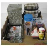 Tin, Star Trek Glasses, Simpsons Thermos & More