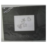 Swarovski Crystal Bambi Litho - 14" x 11" Matted