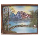 Framed 21" X17" Painting by Patricia Davis