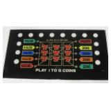 13.75" x 7.25" Slot Machine Payline Glass