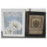 Lot Of 2 Framed Art Prints - Largest Is 28" x 34"