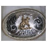 B-K Western Belt Buckle - Bi-Metal