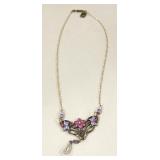 Pididdly Links Floral Necklace