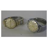 2 Vtg Wrist Watches - Germinal Voltair & Gruen