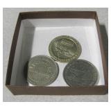 Lot of 3 Casino Tokens