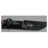 8" Christin Wolf Custom Original Knife w/ Sheath