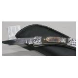 Franklin Mint Wyatt Earp Folding Knife w/ Case