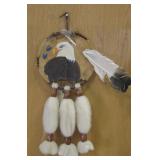 Eagle Painted Leather Native Style Mandela