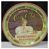 12.25" Diameter 75th Anniversary Coca-Cola Tray