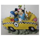 6.5" Vintage Plastic Disney Character Coin Bank