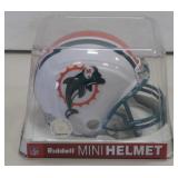 NIP Riddell Mini Miami Dolphins Helmet