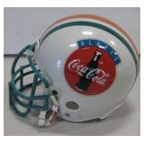 Riddell Mini Miami Dolphins / Coca-Cola Helmet