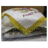 Lot Of 4 Miscellaneous Military Pillow Cases