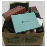 Box Lot Of Assorted Jewelry Boxes - Asst