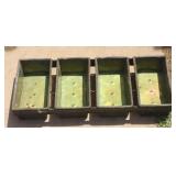 Vintage Ekco 56 4-Loaf Baking Pans