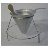 Vtg Wearever Food Press / Sifter w/ Wood Pestle
