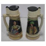Lot Of 2 Frankfurt /Main Salt Shakers
