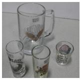 HD Glass Mug & Miscellaneous Shot Glasses