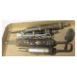 3 Grease Guns & 1 Wood Burning Gun